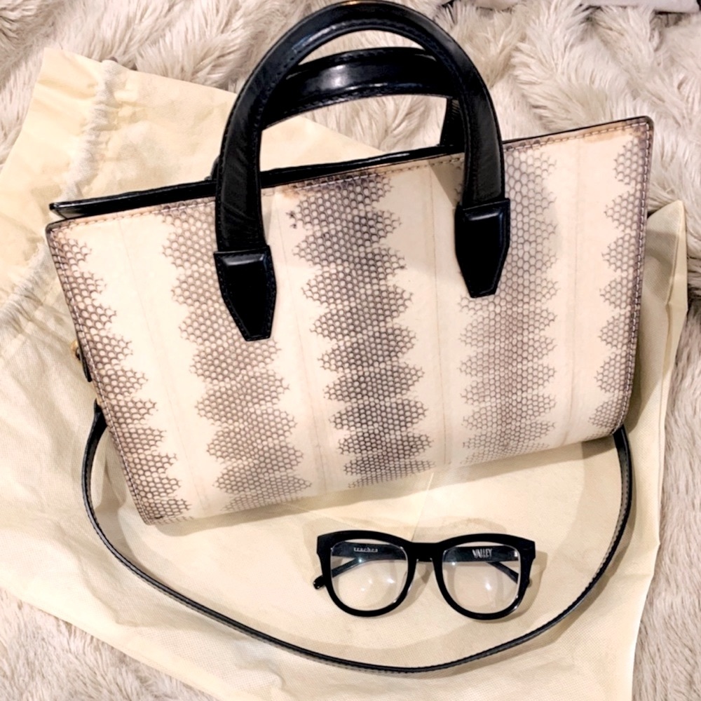 Alexander Wang Leather Reptile Bag
